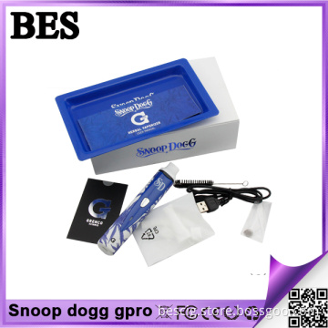 Newest E Cigarette Product Dry Herb Vaporizer Snoop Dogg G PRO Pen